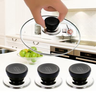 4 шт. крышка кастрюли верхняя ручка термостойкая мыть в посудомоечной машине универсальная кухонная посуда крышка кастрюли