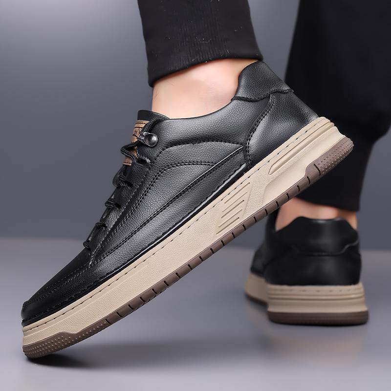 Классические мужские повседневные кожаные туфли на плоской подошве, дизайнерские туфли высокого качества 2024 года, модные универсальные повседневные туфли на платформе, британские туфли-оксфорды