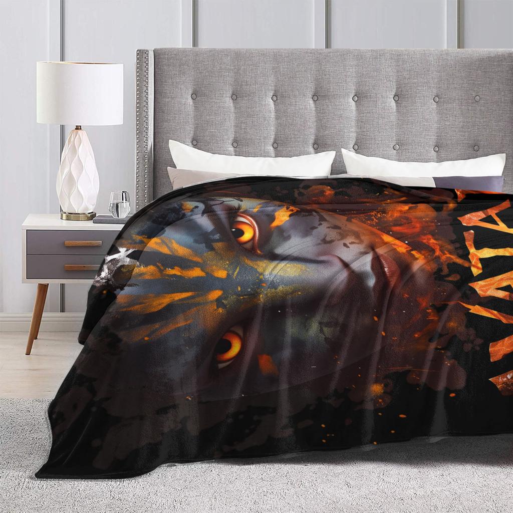 Avatar Fire and Ash Blanket Quality Warm Soft Throw Blanket Winter Boy Girl Outdoor Fashion Bedspread