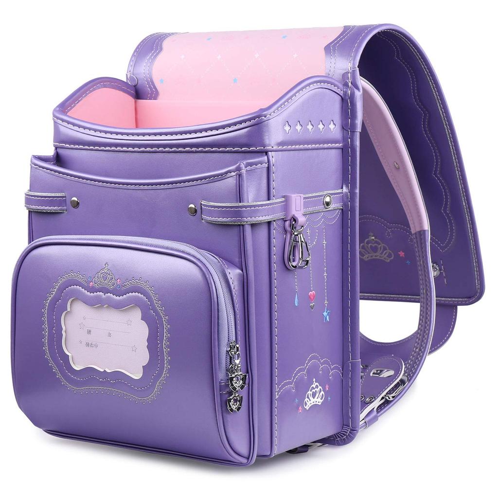 Latest Popular Cute School Bag for Luxurious Princess and Crown Pearl In 6 Colors [Coulomb] girls/Latest design/Shiny fabric/Sturdy hand-stitched/Gift