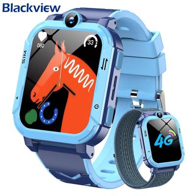 Blackview Детские умные часы Z20, 4G видеозвонок, GPS-трекер, батарея 800 мАч, водонепроницаемость IP67, вызов SOS