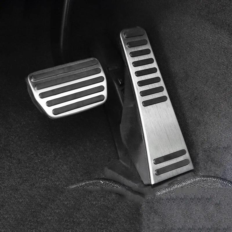 Для Volvo XC60 XC90 S90 V90 2018-нержавеющая сталь, автомобильный акселератор, педаль топлива, подставка для ног, подставка для ног, педали, аксессуары