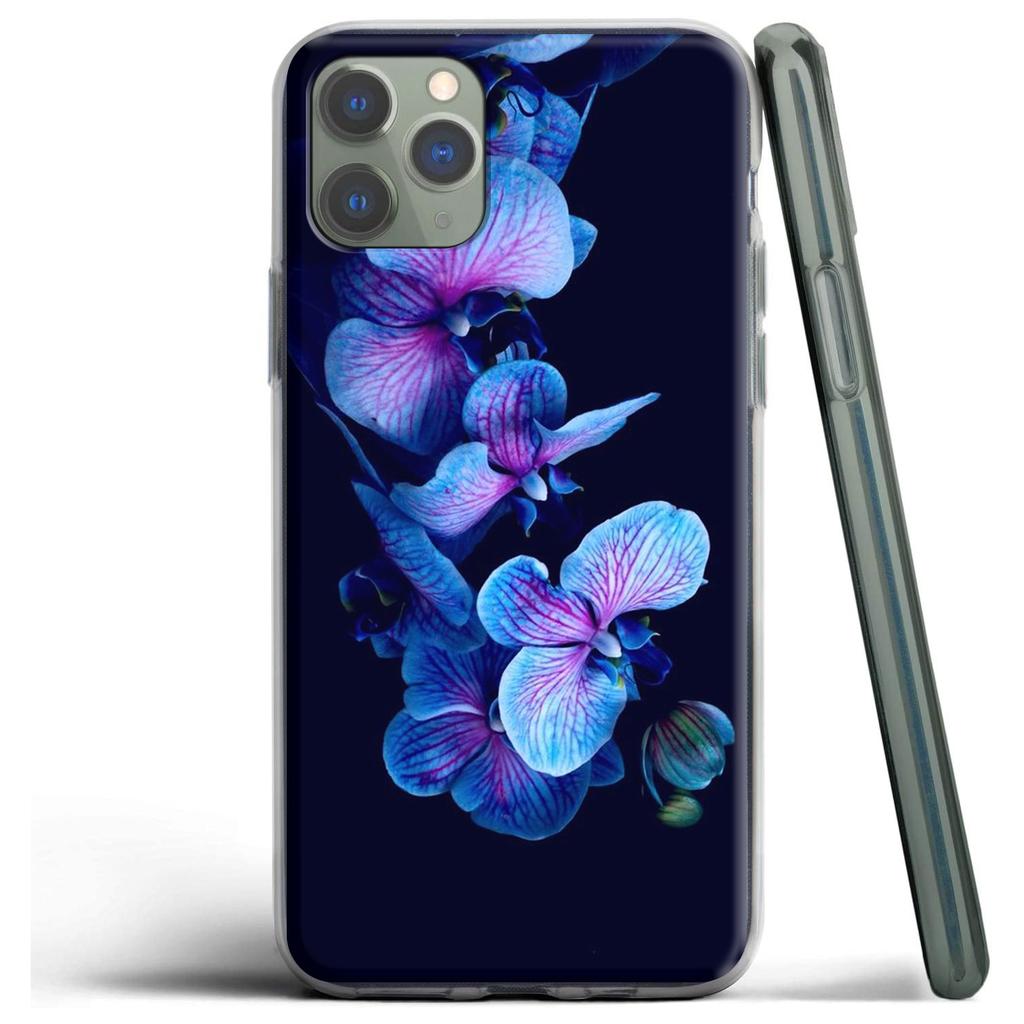 Красочный силиконовый чехол с цветами орхидеи для Apple iPhone 12 Mini 11 Pro SE XS X XR Max 8 7 6S 6 Plus 5S