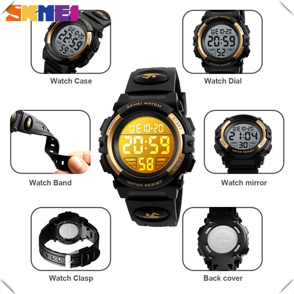 Детские цифровые водонепронецаемые часы