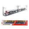 Subway Train Doubledeck Toy With Magnet Connection For Kids And Collectors Model
