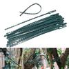 100 Pcs Reusable Plant Ties Adjustable Plant Twist Ties Self-locking Cable Ties for Indoor Outdoor Climbing Plants Cables Organization