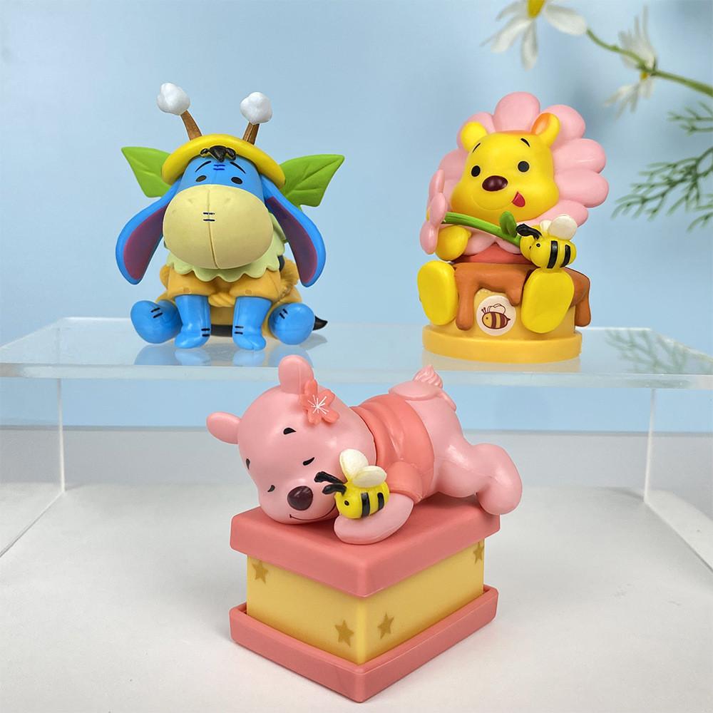 Винни-Пух Пятачок Тигра Иа Медовый торт Персонаж Серия Еда Модель для украшения автомобиля и коллекционный предмет