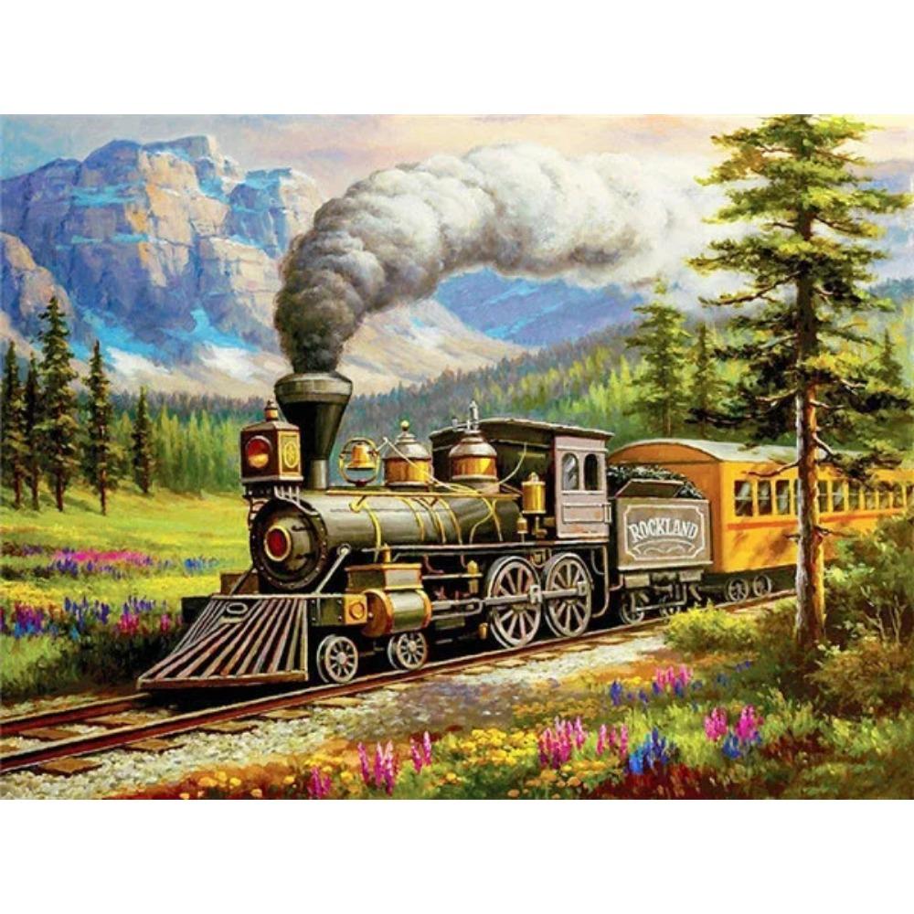 Алмазная живопись Art Full Drill Снежный дом Алмазная картина Ручная работа Снежный день Diy Алмазная мозаика Картина Украшение дома Рождественский подарок