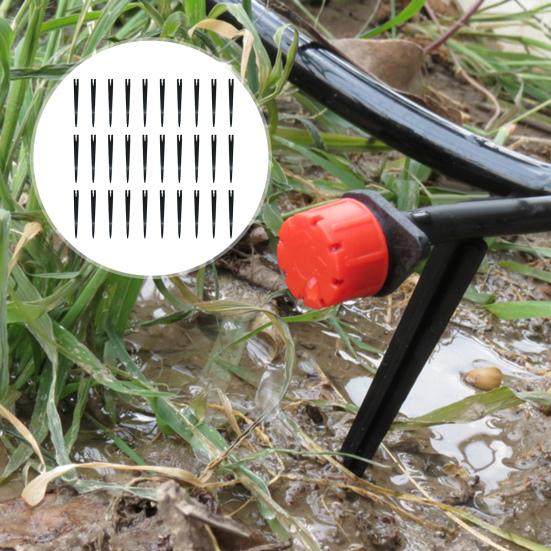 30 шт./компл. 45356 опора для ирригационного шланга, сверхмощный острый наконечник, универсальная трубка для капельного полива для теплицы, сада, газона