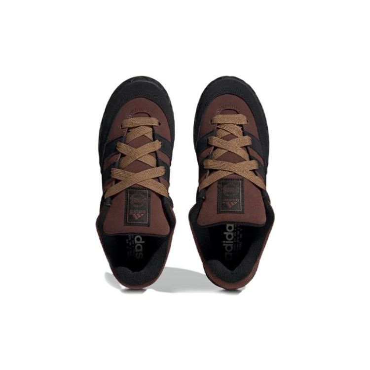adidas Кроссовки унисекс Adimatic Brown Black Pantone Core-Black Gum HQ6903