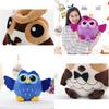 Высококачественная милая плюшевая игрушка-сова для детей, мягкие и приятные на ощупь набивные куклы