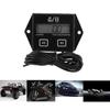 Motorcycle 2/4 Stroke Engine Tach Hour Meter Guage LCD Display Waterproof Car Motor BoatDigital Tachometer For Motorbike