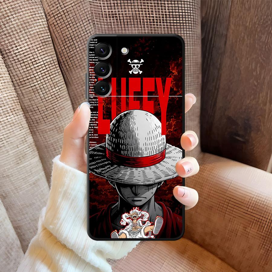 Чехол для Samsung Galaxy A26 A72 A55 A41 A73 A51 A25 A71 A32 A24 A22 A52 A36 A53 A35 A23 Чехол для телефона One Piece Луффи