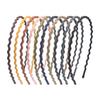 10PCS Matte Thin Headband For Women Girls 0.2inch Wave Hairband Female Hair Hoop Headwear Hair Band Accessorie