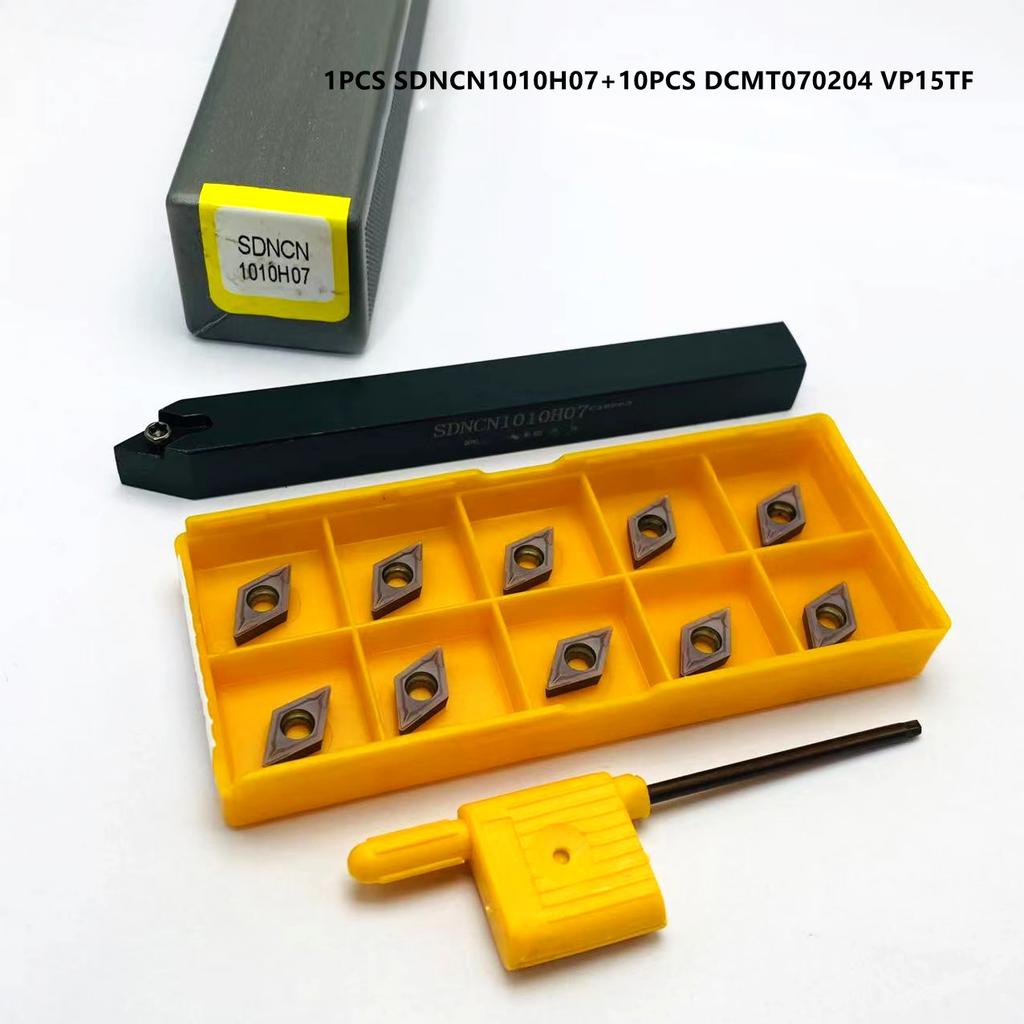 SDNCN1010H07 SDNCN1212H07 SDNCN161H07 SDNCN2020K07 Наружный держатель инструмента для транспортного средства.dcmt070204 Твердосплавный вставной инструмент для токарного станка с ЧПУ