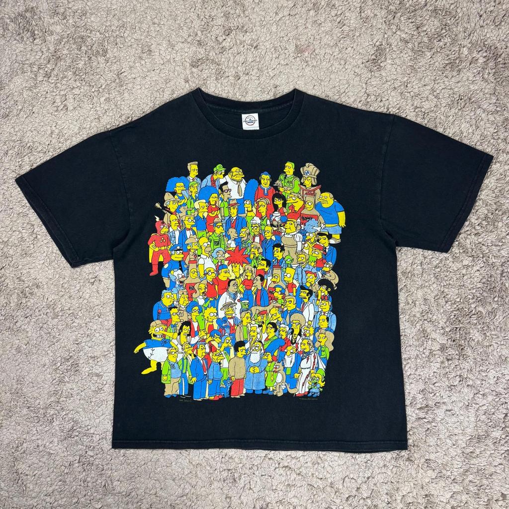 Vintage The Simpson Big Family T-Shirt