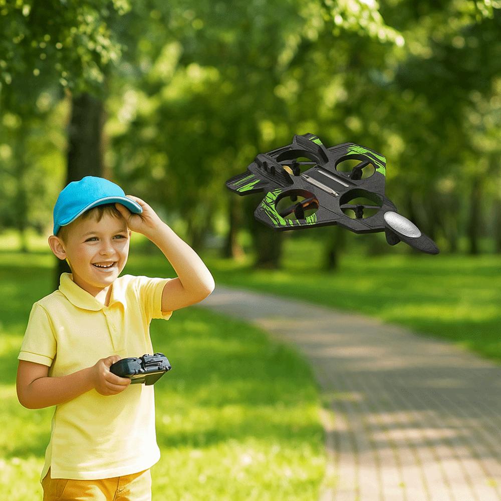 Игрушка-вертолет с гравитационным управлением и четырьмя моторами, перезаряжаемый радиоуправляемый хобби-самолет, взаимодействие родителей и детей