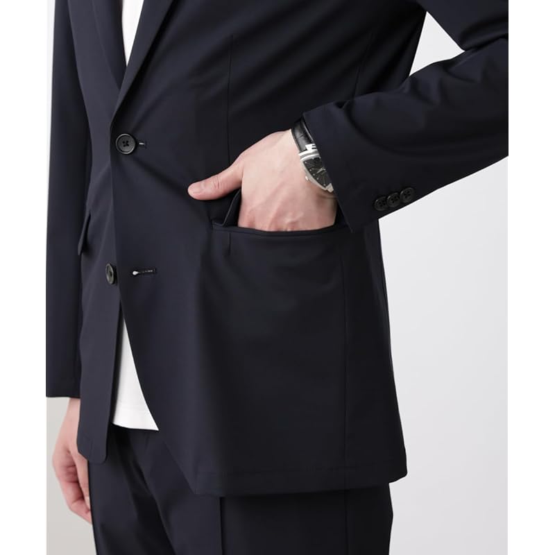 [Nano Universe] N JACKET BASIC” тропическая эластичная куртка мужская L 121 D. ВМС 668-5117202