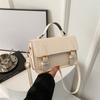 Европейский и американский стиль ретро почтальон модная повседневная текстура городская дорожная сумка через плечо маленькая квадратная сумка для женщин