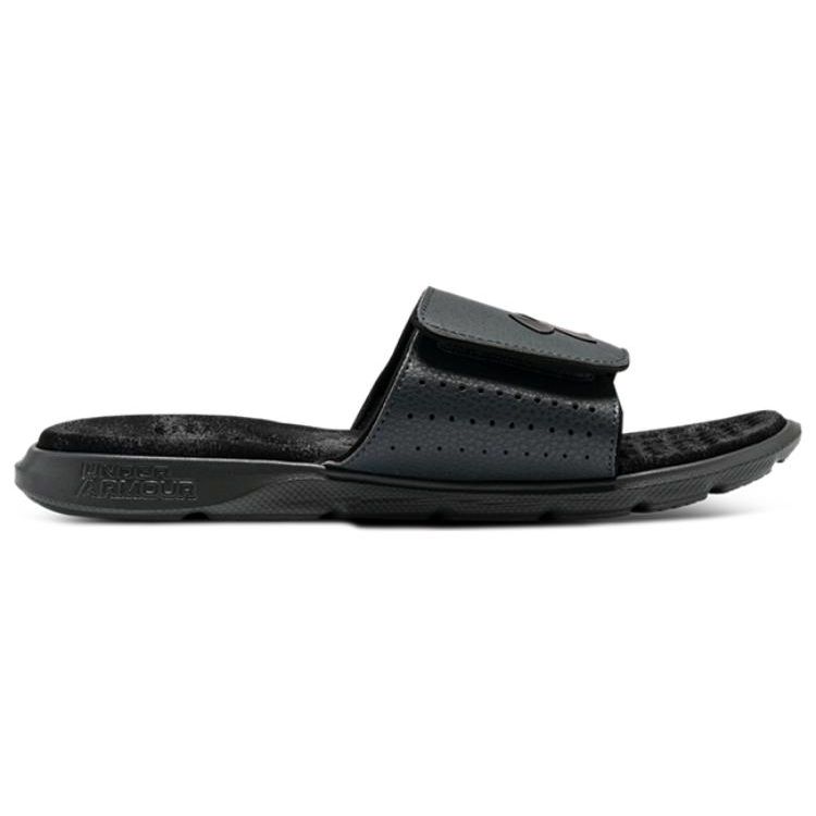 Under Armour Мужские кроссовки Ignite 7 Graphic Strap Slide Pitch Grey Black 3026025-100