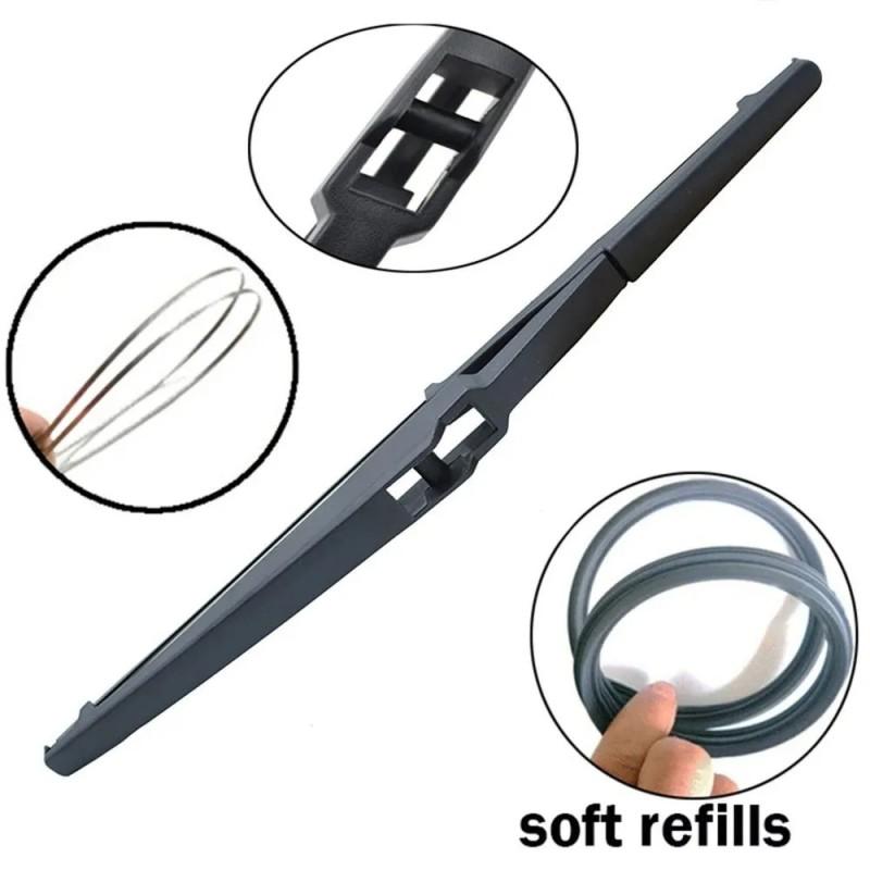 24"+16"+12" Front & Rear Wiper Blades for Toyota RAV4 XA30, Vanguard, Lexus NX10, Corolla Verso, Auris