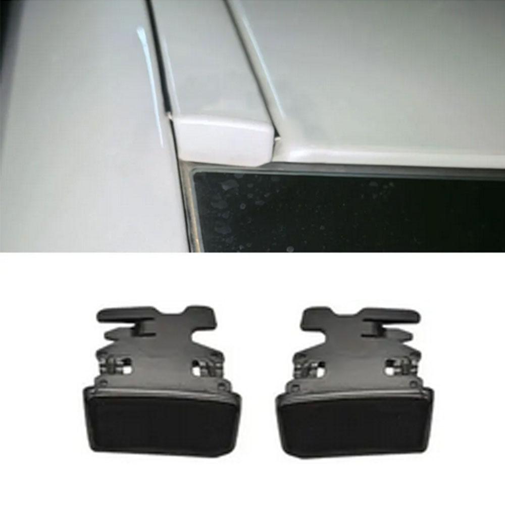 LH+RH Roof Rail Molding Trim Hole Plug End Cover For BMW 5 Series G30 2016-2022