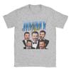 Мужская футболка Jimmy Kimmel 100% хлопок топы удивительные футболки с коротким рукавом и круглым вырезом футболки больших размеров