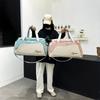 Сумка для коротких поездок Женская сумка Портативная сумка для командировок Большой вместимости Легкая спортивная Фитнес Маленькая дорожная сумка Сумка для хранения вещей для поездок на роды