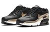 Nike Air Max 90 LTR Черный Металлический Золотой Звезда GS CD6864-008