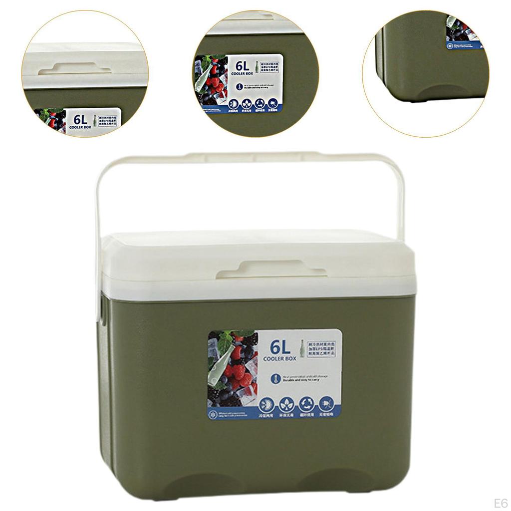 Cooler Box Ice Bin Cold Storage Personal Chest Small Hard Insulated for Commercial Fishing