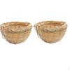 2x Canary Nest for Cages with Hanging Hook Pet Bird Breeding Cage