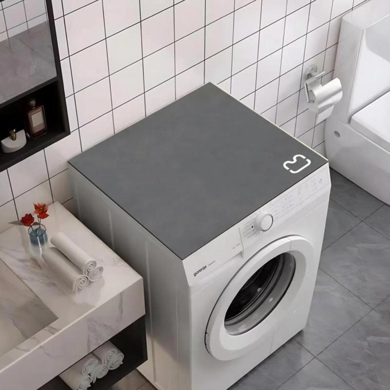 Коврик для стиральной машины, нескользящий коврик для слива кофе, твердые коврики для духовки, пылезащитные коврики для холодильников, впитывающий декор для ванной комнаты