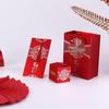 High-End Chinese Wedding Candy Box Set - Three-Piece Wedding Favors Packaging