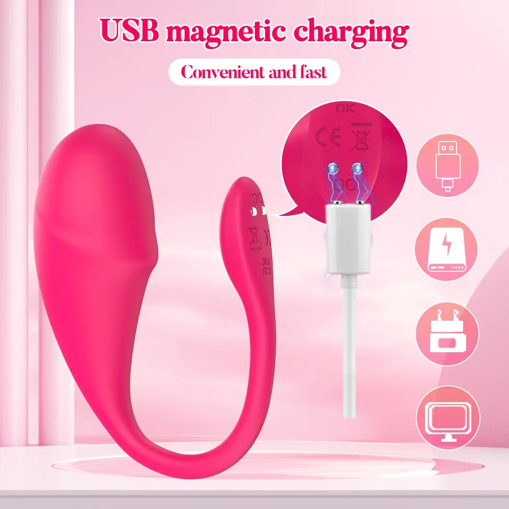 APP Дистанционное управление Вибратор Клитор Стимулятор Точки G Вибрирующее Яйцо Дилдо Вагинальный Массажер Трусики Игрушки для Взрослых для Женщин