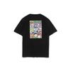 Li-Ning Badfive Basketball Series Heroic Comic Print T-Shirt Men Tops Black AHSQ781-4