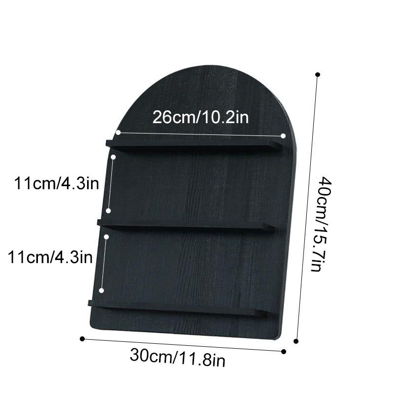 1шт деревянный органайзер для косметики белый скандинавский стиль многослойный минималистский черный серый полка для ванной комнаты дерево