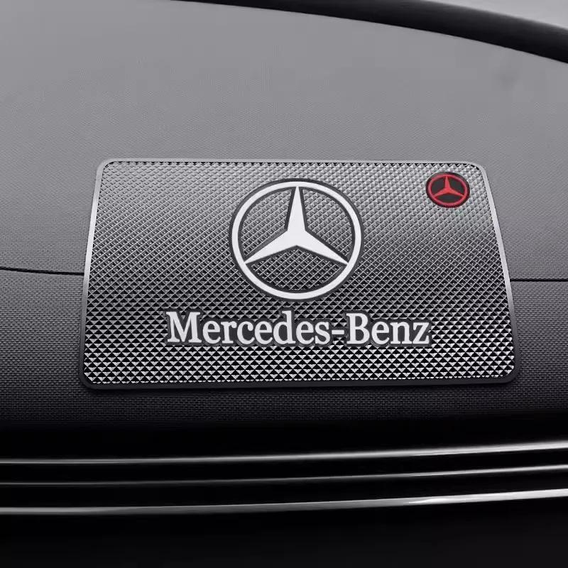 AABHZ1 Car Anti-slip Mat Dashboard Silicone Anti-skid Pad Auto Accessories For Mercedes Benz A C E S G Class GLC CLE CLA GLB GLS W177