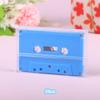 1 комплект стандартной кассеты цветной пустой ленточный проигрыватель с 45 минутной магнитной аудиокассетой прозрачный ящик для хранения для записи речи и музыки
