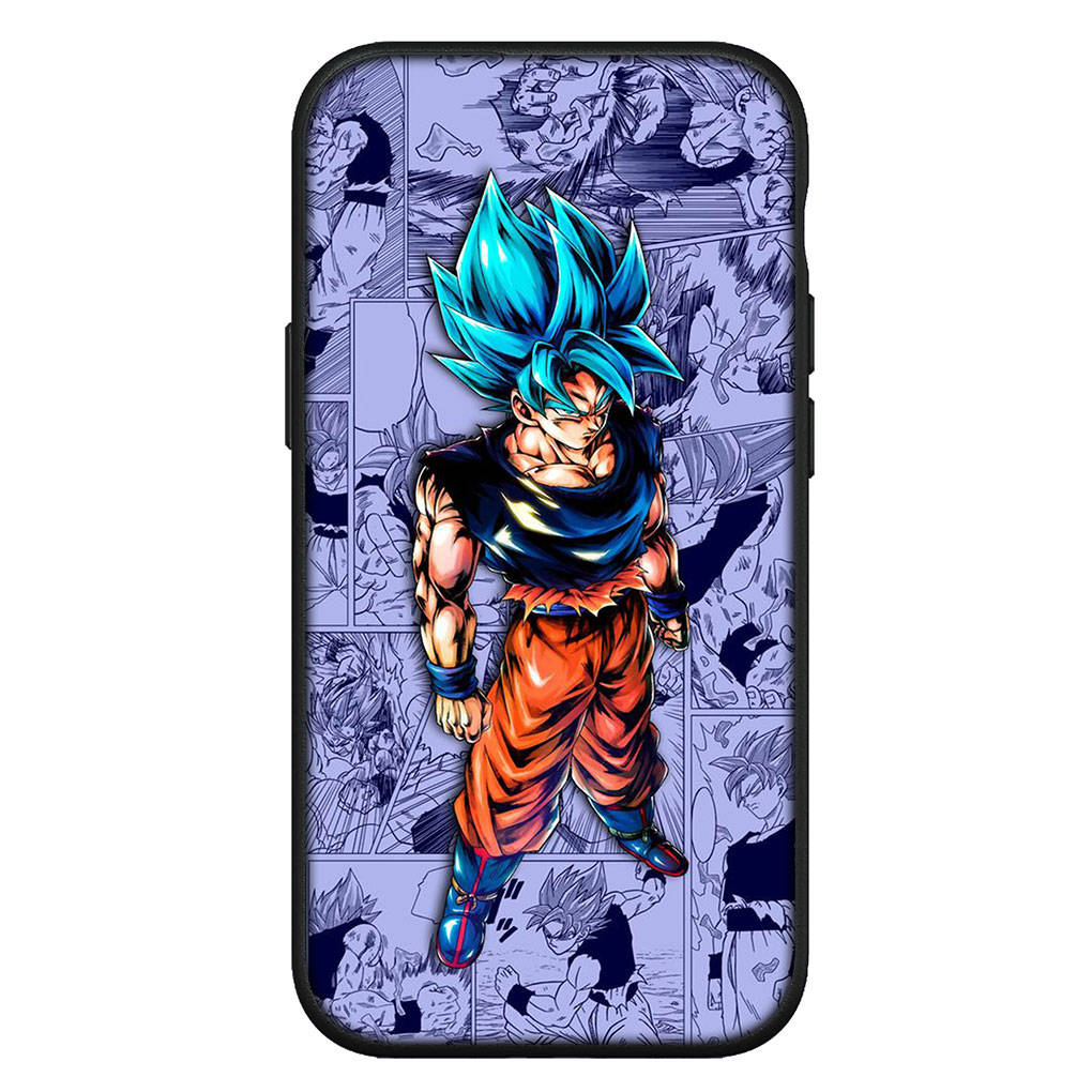 Для iPhone 15 14 Xiaomi Redmi Note 13 12 11 10 Pro Max X 8 9 XR Samsung Galaxy S24 S23 A15 13C Huawei OPPO Прекрасный чехол для телефона Dragon Ball Goku Super