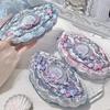 Flowerknows Набор косметики 'Жемчужина Ракушки' Подарочный Набор для Макияжа Глаз Румян Блеск для Губ Фиксирующая Пудра Корректирующий Праймер Для Женщин Полный Комплект