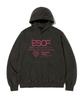Худи с принтом 'Escape From Pink Heart Crew Collection', пигментное, цвет угольный