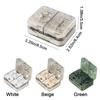 Moisture-proof Double-Layer Pill Box Plastic Pill Splitter Portable Pill Organizer  Kids