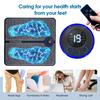 Electric EMS Foot Massager Pad Relax Feet Leg Muscle Massager Matt Shock With Remote and Pads