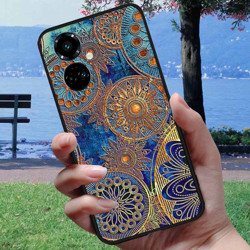 Чехол для Tecno Camon 19 Camon19 Neo 3D Рельефный Тисненый Чехол для Телефона Для Tecno Camon 19 Pro 4G 5G Neo Мягкий Силикон Мультяшный