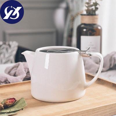 Керамический чайник с крышкой и фильтром, термостойкий фильтр большой емкости, чайник, кувшин для холодной воды, чайник 550 мл