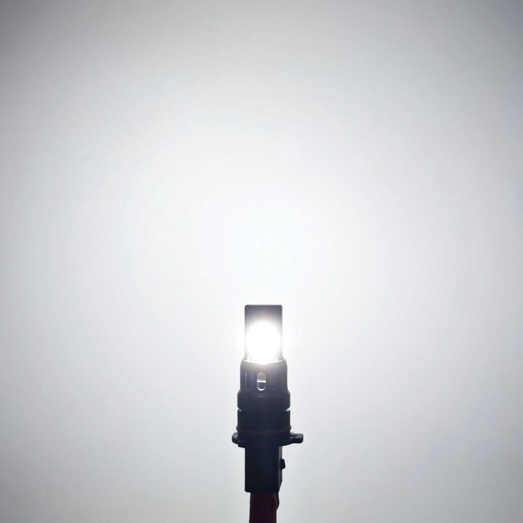 2 шт. светодиодная лампа P13W 12-24 В 3000 лм CANBUS белая мощная для бездорожья