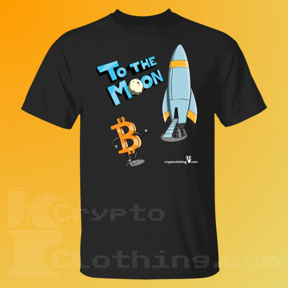 Bitcoin BTC Криптовалюта Альткоин HODL Черная футболка UPC82 Унисекс футболка