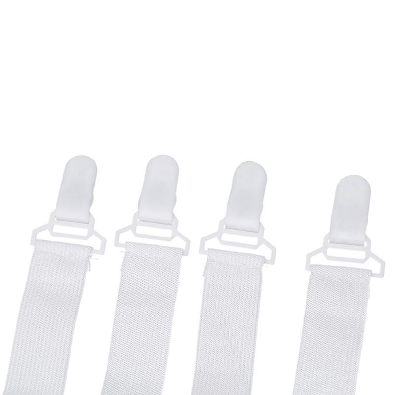 4pcs/set Bed Sheets Buckle Table Cloth Fitted Device Clip Slip-resistant Belt