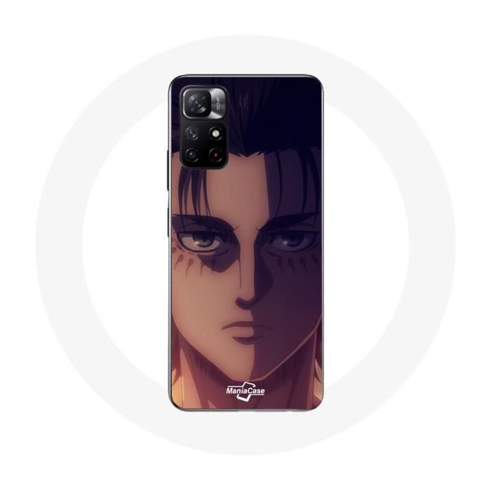 Чехол для Xiaomi Redmi Note 11s 5G Манга Эрен Йегер Атака титанов