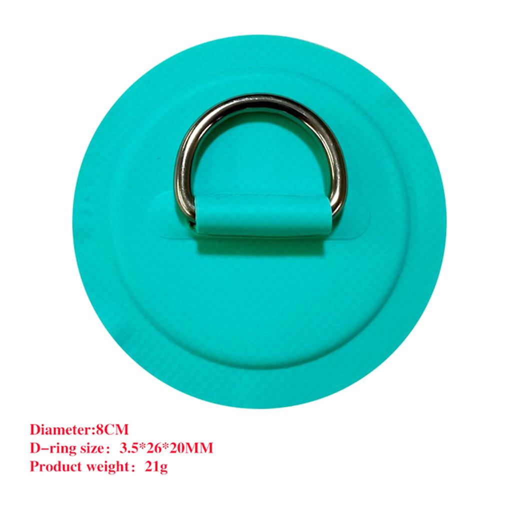 D-образное кольцо из нержавеющей стали/нашивка для надувной лодки из ПВХ, плота, лодки, каяка, аксессуары для лодок без клея